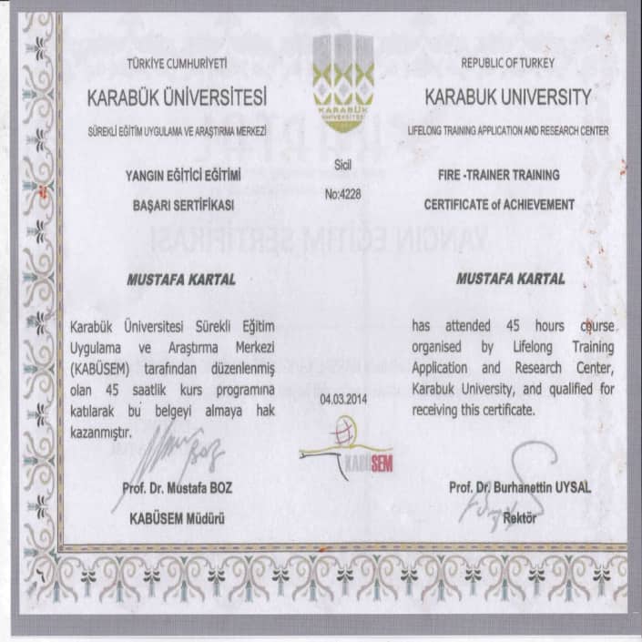 YANGIN-EGİTİCİ-BELGESİ